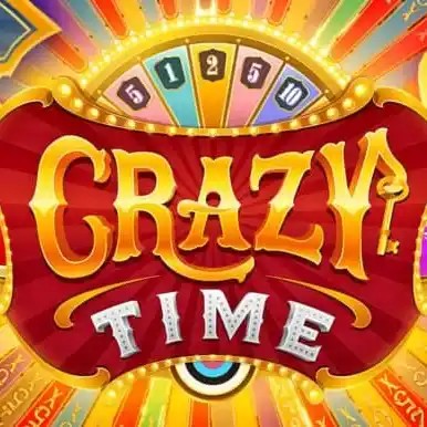 Crazy Time logo by Evolution BetRiot