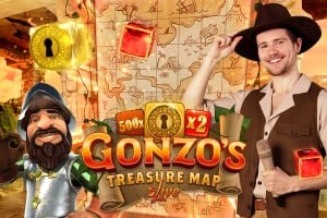 Gonzo's Treasure Map by Evolution, showcased at betriot-gr.gr – game logo