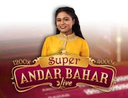 Super Andar Bahar online game logo by Evolution on betriot-gr.gr